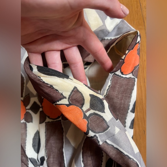 50s Vintage Fit and Flare Sundress with Pleated Skirt - Picture 8 of 8